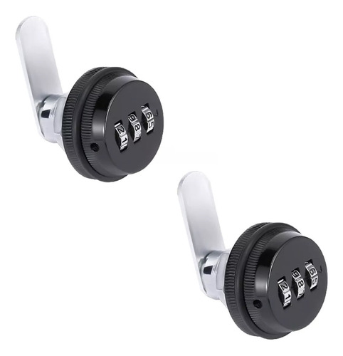 Cerradura De Armario Combinada Con Tensor, 2 Piezas