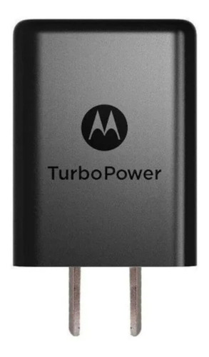 Cargador Turbo Power 3a Moto E6 E6 Plus E6 Play