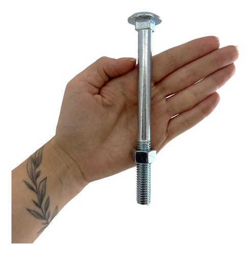 Parafuso Francês C/ Porca 1/2'' X 6'' 5un (53,0035) - Nord