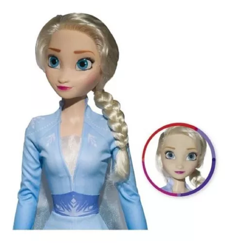 Bonecas Ana e Elsa Gigantes - FROZEN 2