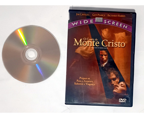 Dvd Original Dublado O Conde De Monte Cristo Guy Pearce (Usado)