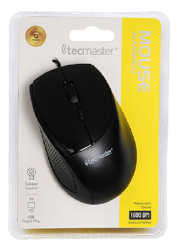 Mouse Alambrico Tecmaster B10