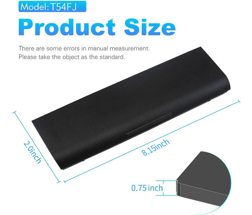 Bateria Dell T54fj Latitude E6000 E5000 Inspiron 14r 17r