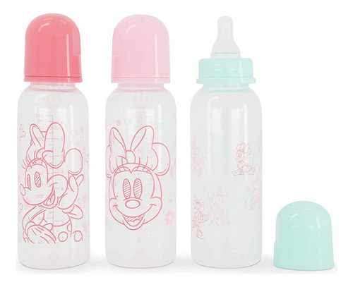 Disney Pack 3 Piezas Minnie Mouse Paw Patrol Color Minnie De 240ml