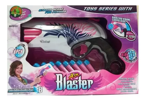 Arma de Brinquedo Lança Dardos Air Blaster