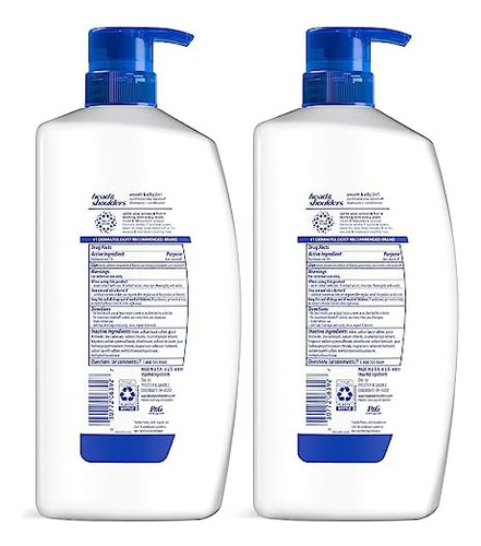 Shampoo E Condicionador Anticaspa 2 Em 1 Para Cabeça E Ombro