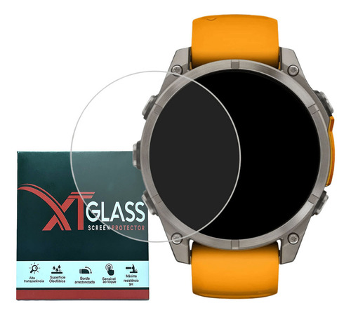 Pelicula Xtglass Compatível Com Garmin Fenix 8 47mm