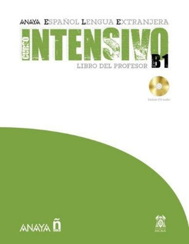 Intensivo B1 libro del profesor, de Martinez, Maria Angeles Alvarez. Editora Distribuidores Associados De Livros S.A., capa mole em español, 2010