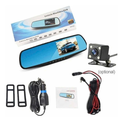 2 Espejos Retrovisor + Camara Frontal Y Camara Retroceso Hd