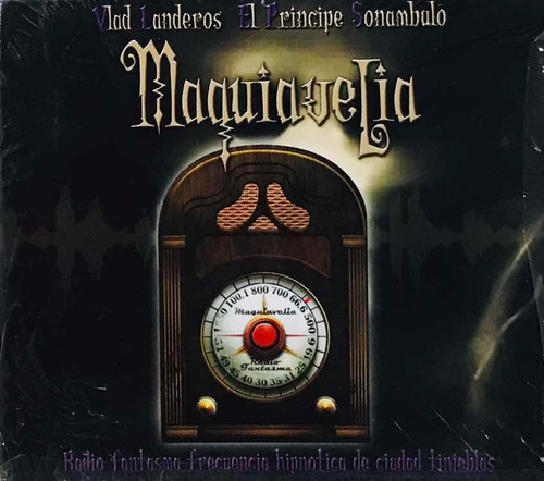 Maquiavelia, Radio Fantasma Cd Digipack Nuevo Sellado