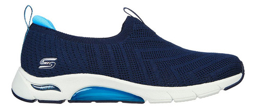 Tenis Mujer Skechers Arch Fit - Azul