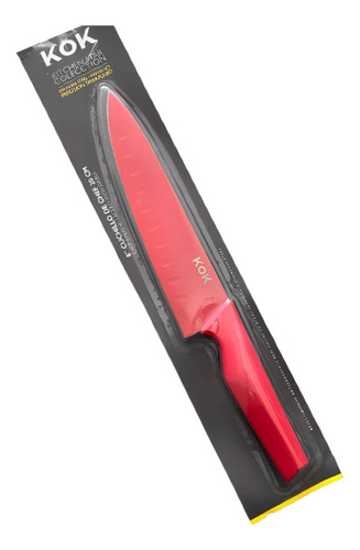 Cuchillo Chef 20cm Kok Acero Inoxidable Menaje Cocina