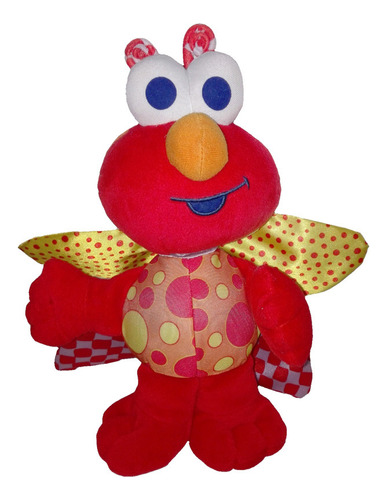 Peluche Plaza Sesamo Elmo Disfraz Mariposa 26cm