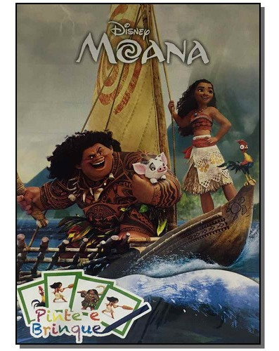 Disney - Pinte E Brinque - Moana