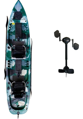 Caiaque De Pesca Duplo Mero Com 1 Pedal