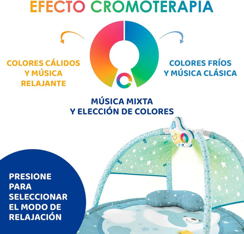 Chicco Juguetes First Dreams Gimnasio Para Bebé Azul