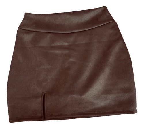 Falda Short De Gamuza Versátil, Cómoda Y En Varios Colores