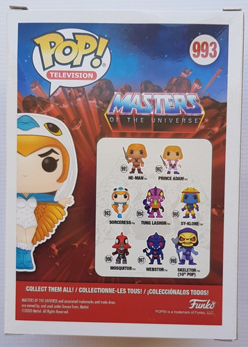 Imagen 4 de 5 de Masters Of The Universe Sorceress Pop! Tv Funko Nuevo !!!