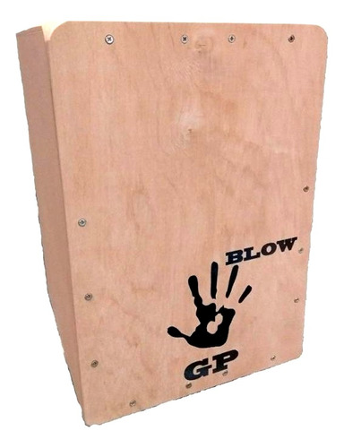 Cajon Flamenco Golpe Blow Con Bordona 30 Hilos