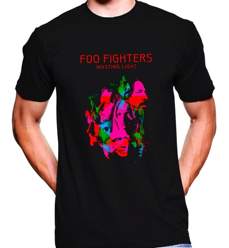 Camiseta Premium Dtg Rock Estampada Foo Fighters 03