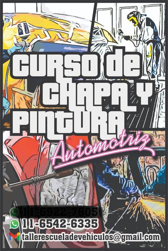 Imagen 1 de 5 de Cursos De Chapa Y Pintura Automotriz