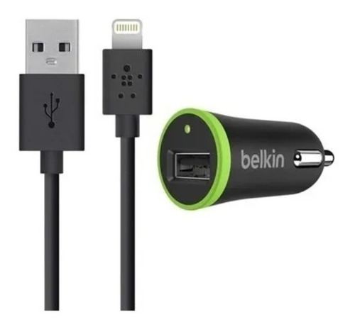 Cargador Belkin Para Carro Con Cable Lightning 