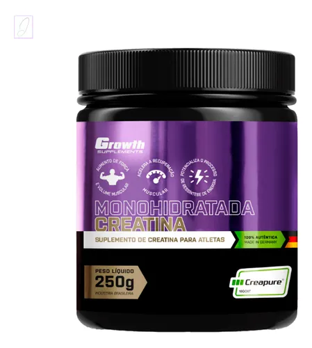 Suplemento Creatina Creapure De 250g Sem sabor
