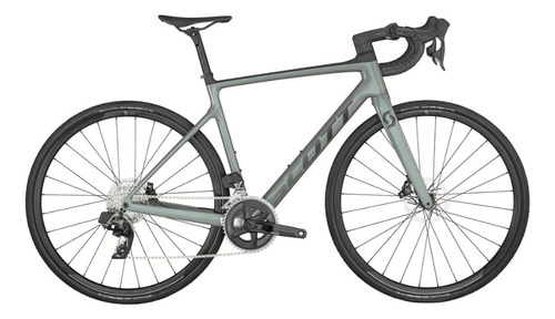 Bicicleta Ruta Scott Addict 10 Axs 23 Carbon 12 V Verde Pris Tamaño Del Marco 52 Cm