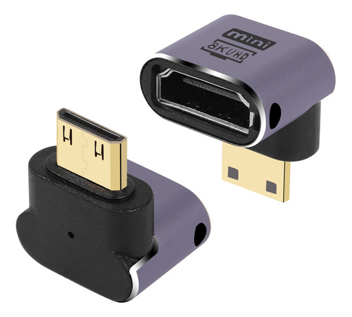 Gintooyun Adaptador 8k Mini Hdmi Estandar Version 2.1 Macho