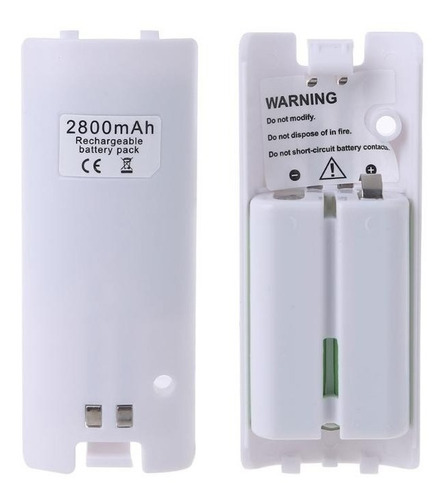 Imagen 1 de 9 de Bateria Joystick Nintendo Wii Remote 2800 Mha Envios Nuevos