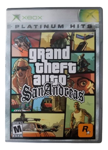 Grand Theft Auto San Andreas Para Xbox Clasico En Fisico