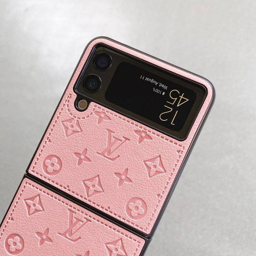 Funda De Piel De Lujo Funda Capa Para Sm Galaxy Z Flip 5 4 3 6 Z Flod 2 3 4 5 6 Find N2 N3 X Flip Xiaomi Mixflip Mix Flip