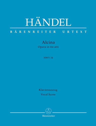 Handel: Alcina, Hwv 34 (partitura Vocal)