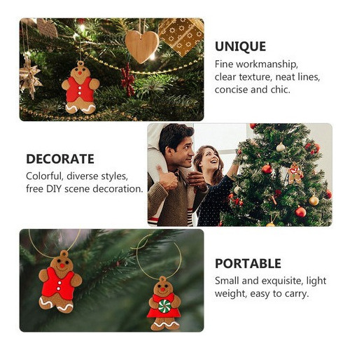 Adorno Navideño For Árbol De Navidad Con Hombre De