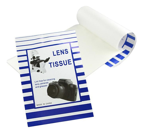 Papel Tissue Para Limpieza Lentes De Fotografía X50 Hojas