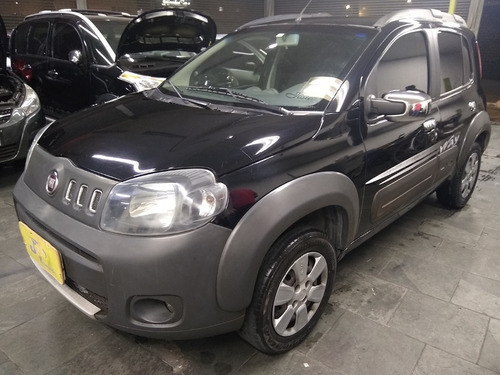 Imagem 3 de 14 de Fiat Uno Way Evo 1.0 8v Flex 4p Completo 2011 Preto