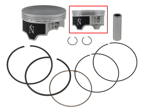 Piston Kit: Honda Trx 520 Fm6/ Fe2/ Fm1/ Fm2 2020-24 +1.00mm