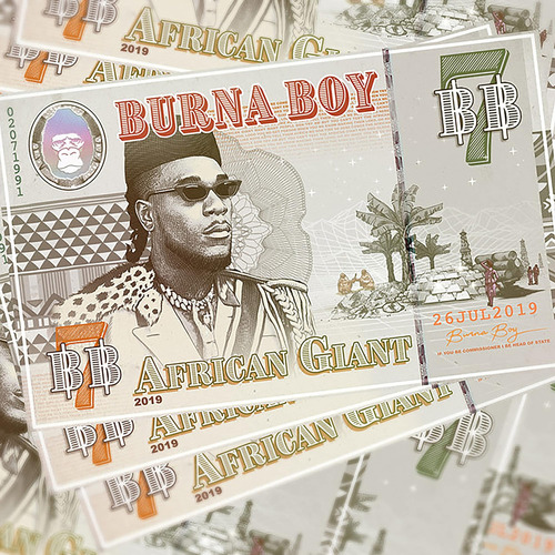 Vinilo: Burna Boy African Giant Usa Import Lp Vinilo X 2