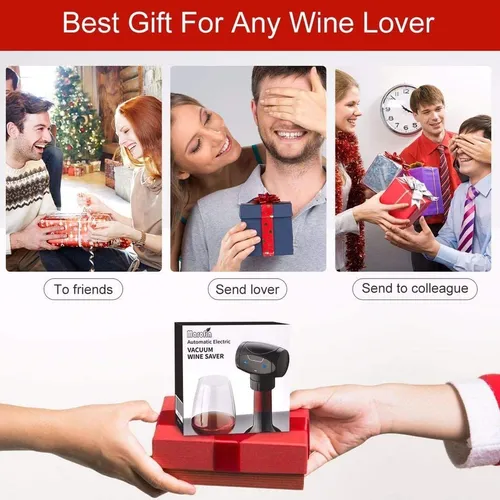 Electric Vacuum Wine Stoppers, Wine Bottle Stopper Sealer