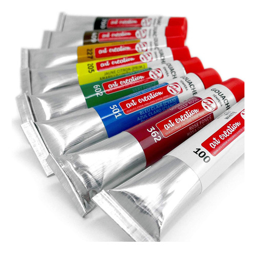 Gouache Art Creation Set 8 Colores 12ml