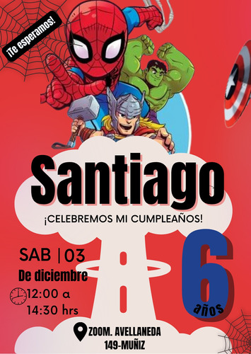 Invitaciones Para Fiestas Infantiles