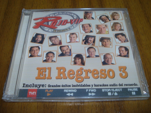 Cd Rojo / Rojo Vip (nuevo Y Sellado) Volumen 3