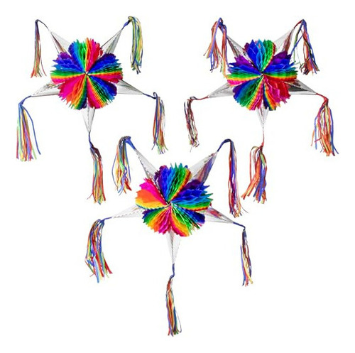 Piñata Mexicana (paquete Pequeño De 3) - Mini Piñata Para