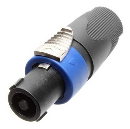 Neutrik Nl4fx Conector Ficha Speakon A Cable 4 Contactos