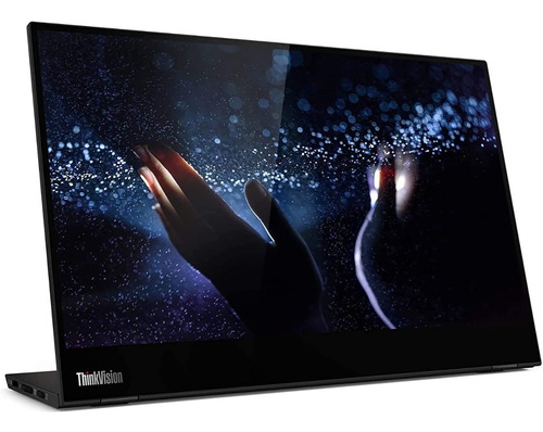 Monitor Portátil Lenovo Thinkvision M14t Portable Touch Color Negro