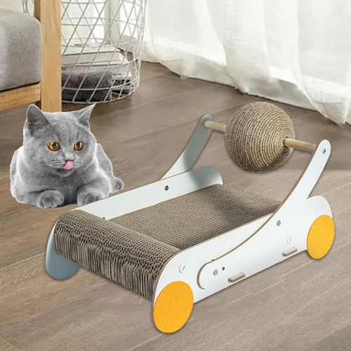 Rascador Para Gatos Con Bola, Protector De Muebles, Juguetes