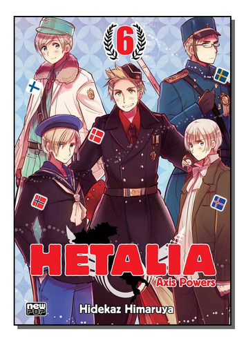 Libro Hetalia Axis Power - Vol. 06 De Himaruya, Hidekaz Newp