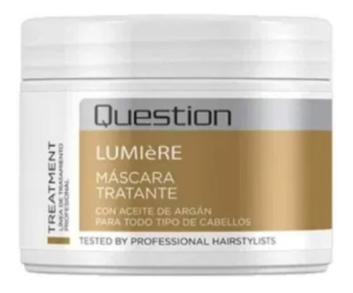 Máscara Baño De Crema Lumiere Question  500g