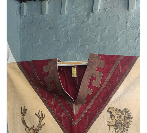 Poncho Vintage Artesanal/handmade Vintage Poncho