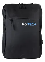 Comprar Mochila Porta Notebook Urbana Ejecutiva Porta Usb Reforzada Color Negro Diseño de la tela Lisa